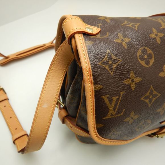 Louis Vuitton Monogram Saumur 30 Brown Diagonal Shoulder Bag - Picture 5 of 8